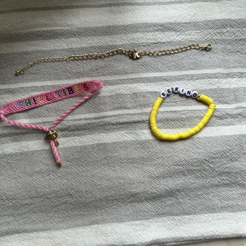 Be Kind 3 bracelet bundle